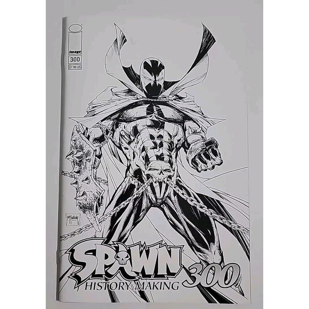 Spawn #300 Comic Book 2019 VF/NM Todd McFarlane Variant B&W EXCELLENT CONDITION
